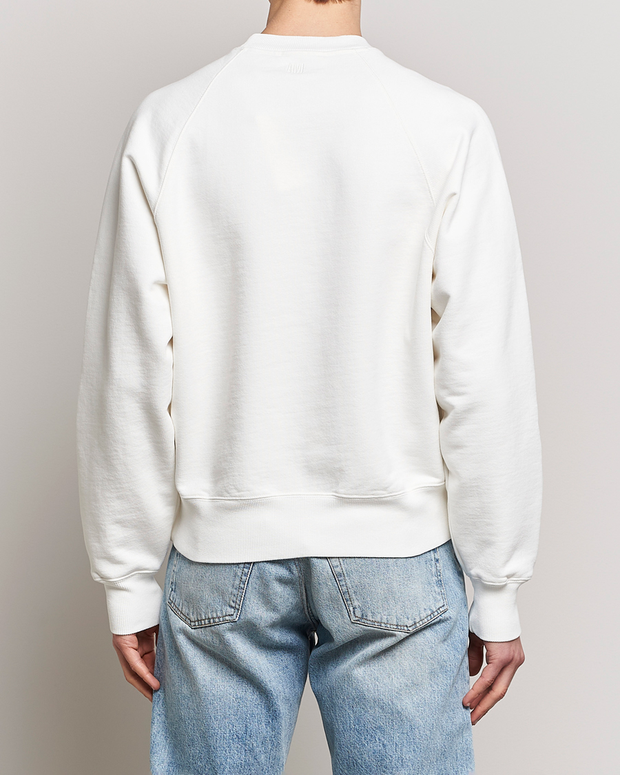 Herre | Gensere | AMI | Big Heart Sweatshirt Natural White