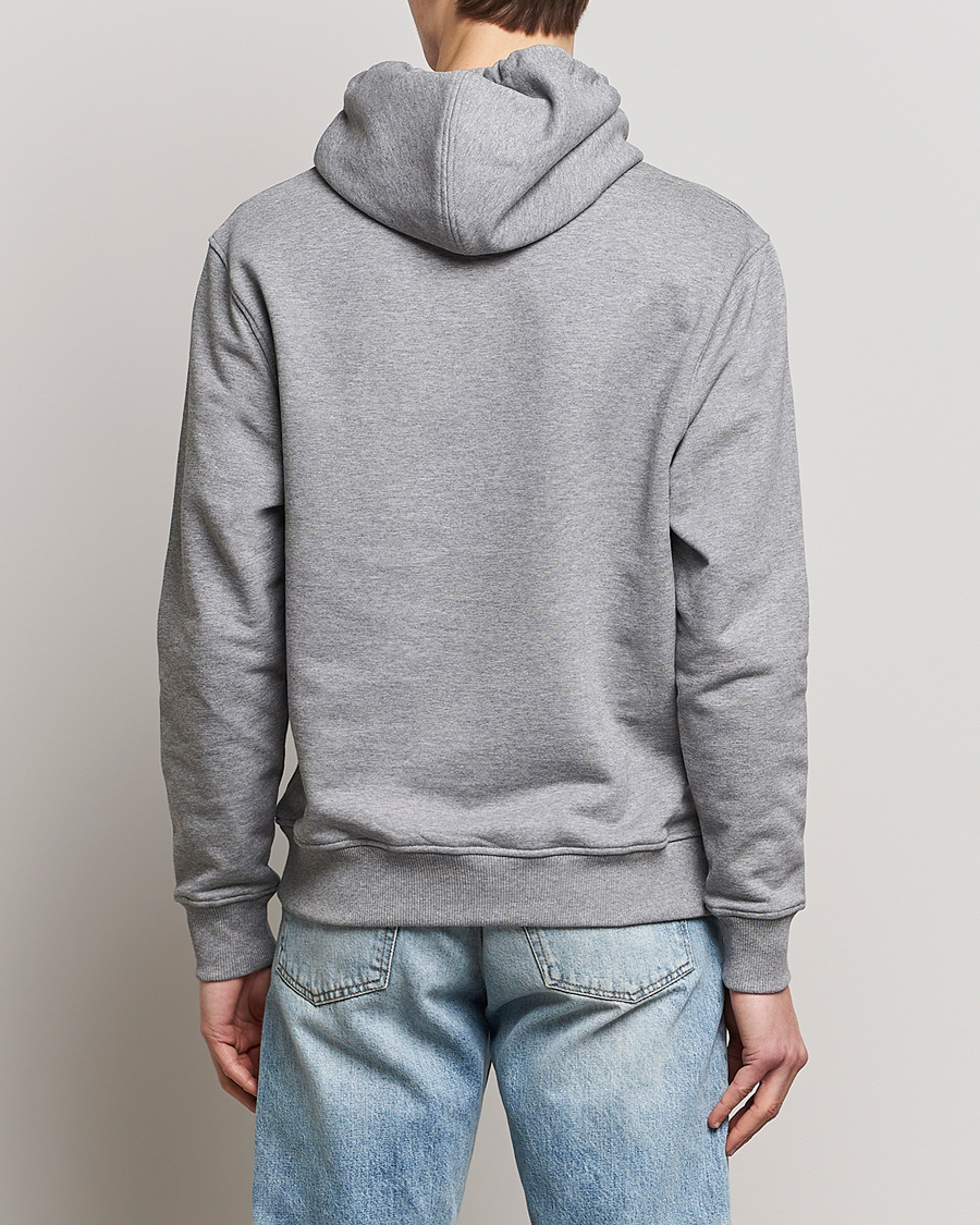 Herre | Gensere | AMI | Heart Logo Hoodie Heather Grey