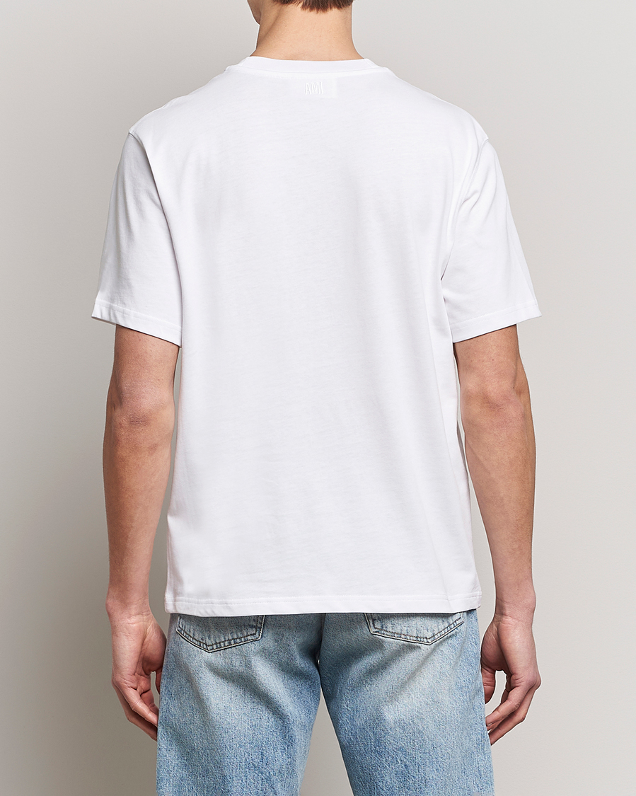 Herre | T-Shirts | AMI | Paris College T-Shirt White