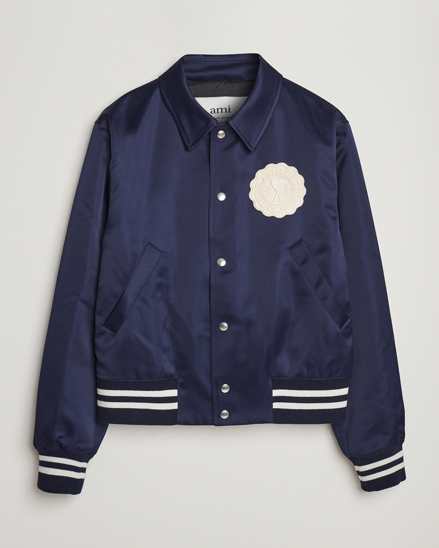 Herre | Jakker | AMI | Teddy Jacket Navy