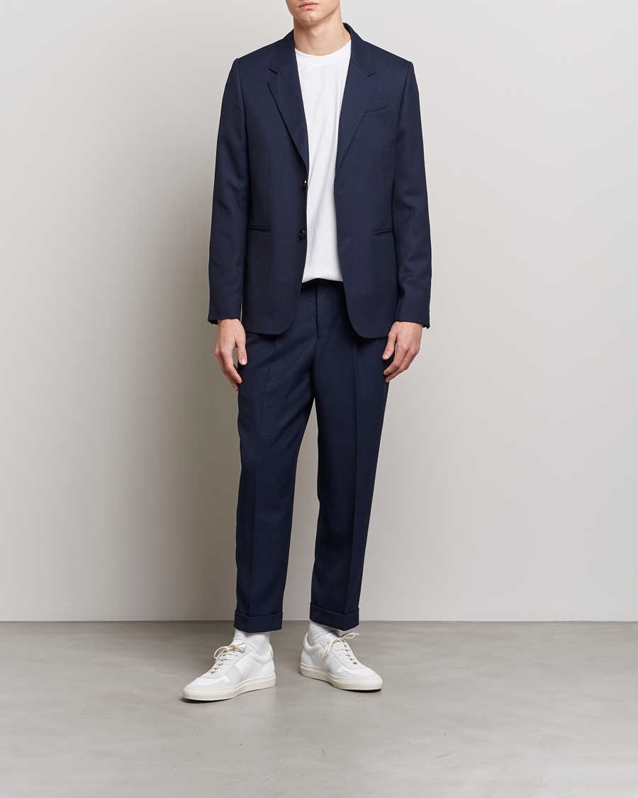 Herre | Dressjakker | AMI | Wool Blazer Navy