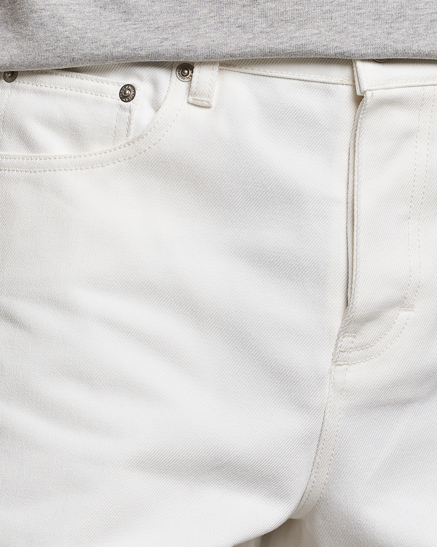 Herre | Jeans | AMI | Tapered Jeans Natural White