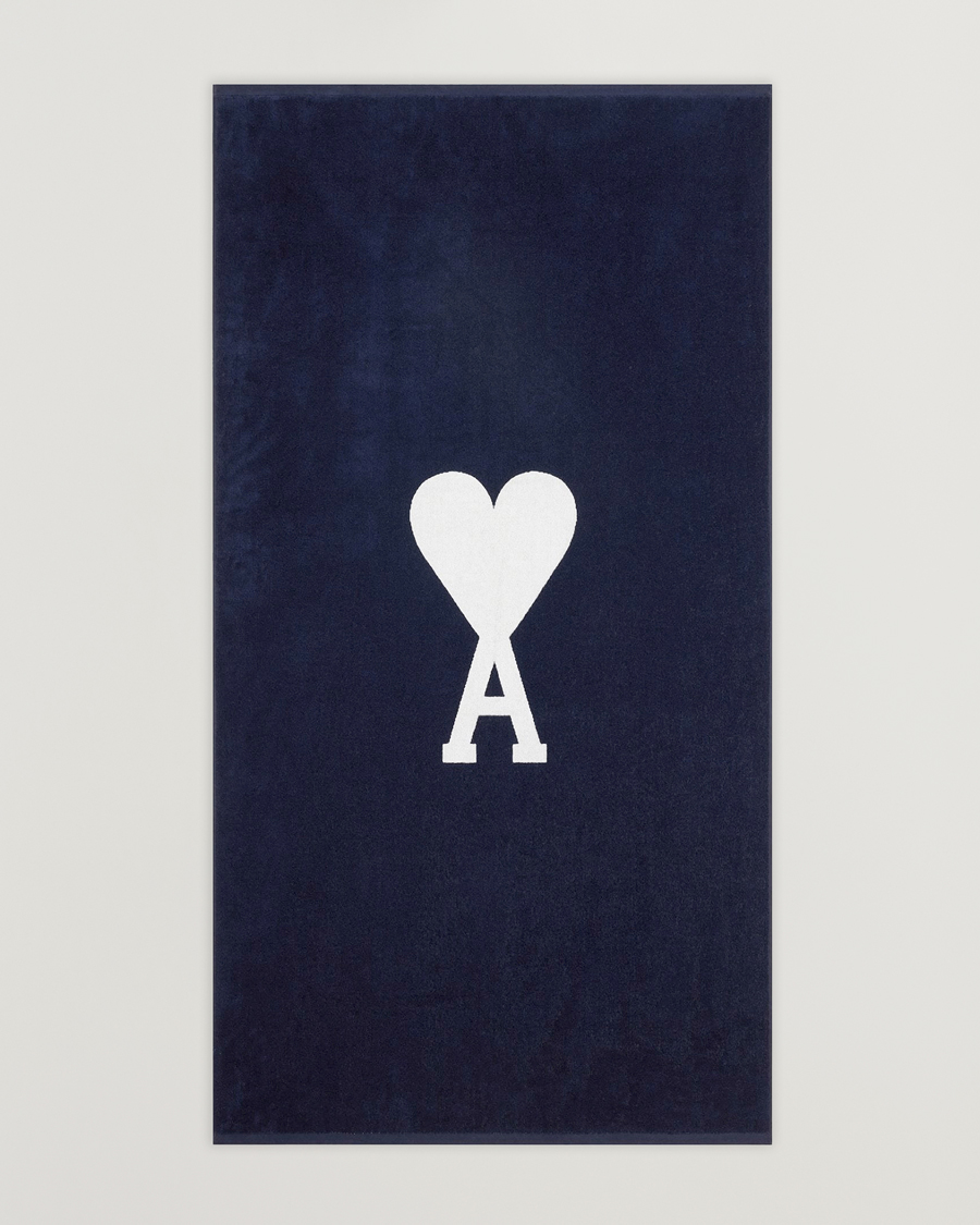 Herre | AMI Beach Towel Navy | AMI | Beach Towel Navy