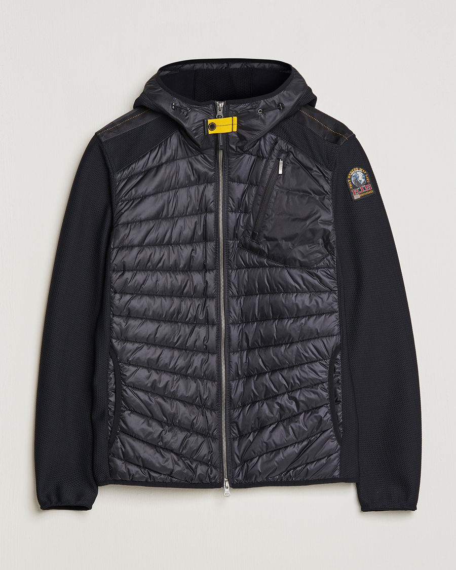 Herre | Jakker | Parajumpers | Nolan Mesh Hooded Hybrid Black