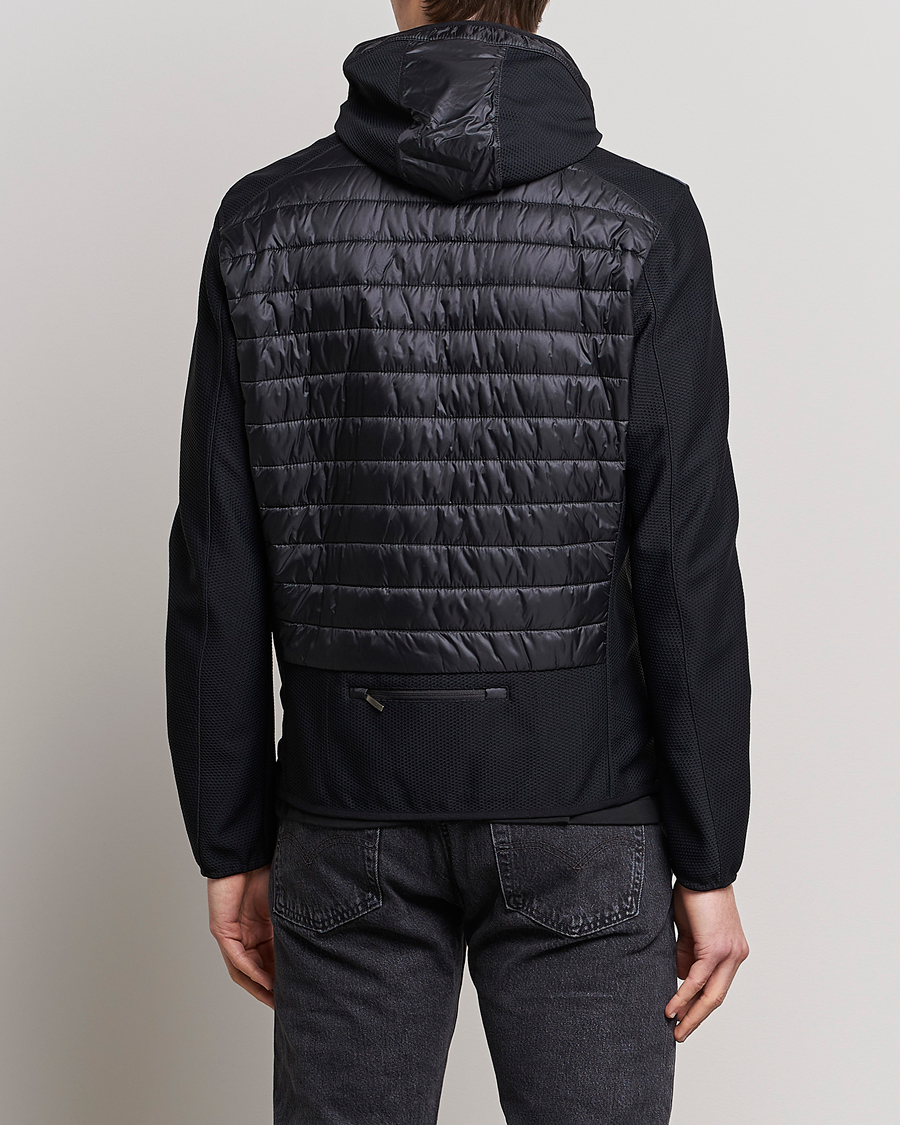 Herre | Jakker | Parajumpers | Nolan Mesh Hooded Hybrid Black