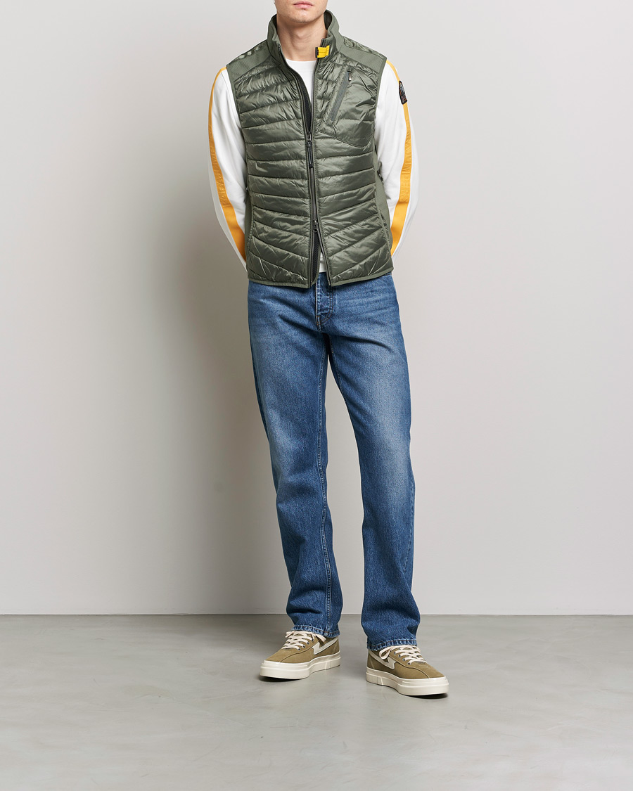 Herre | Vester | Parajumpers | Zavier Hybrid Vest Thyme