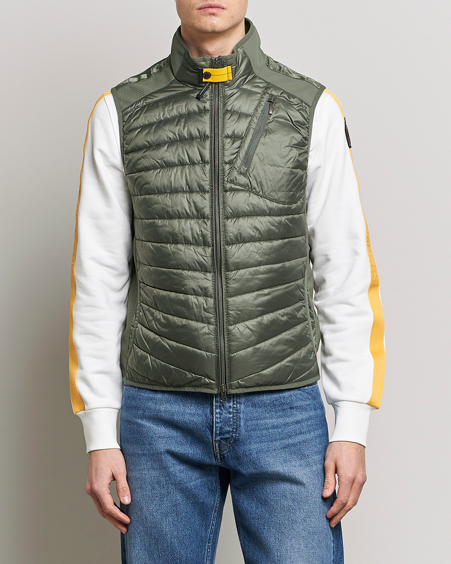 Herre |  | Parajumpers | Zavier Hybrid Vest Thyme