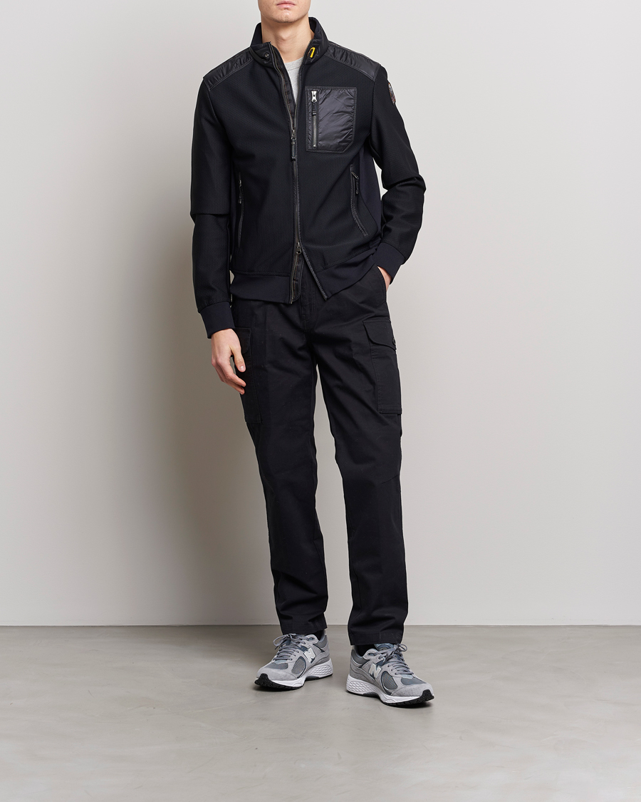 Herre | Jakker | Parajumpers | London Hybrid Cool Down Jacket Black