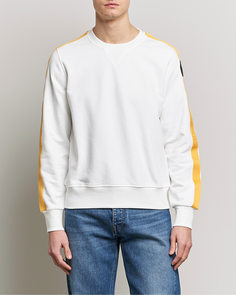 Herre |  | Parajumpers | Armstong Crew Neck Sweatshirt Off White