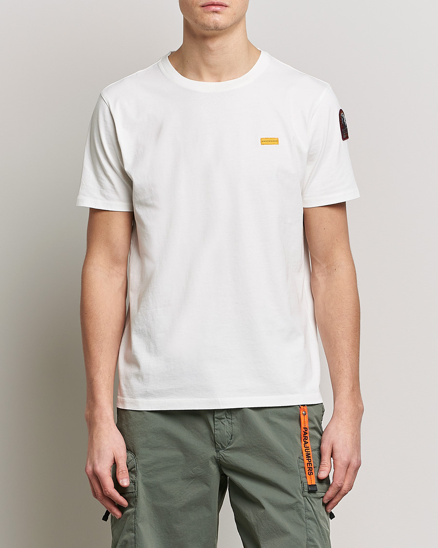 Herre | Kortermede t-shirts | Parajumpers | Iconic Tee Off White