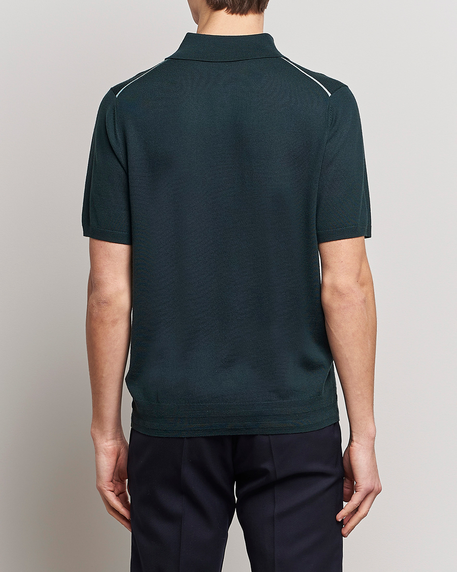 Herre | Gensere | PS Paul Smith | Merino Wool Polo Green