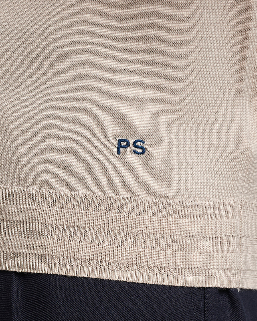 Herre | Gensere | PS Paul Smith | Merino Wool Polo Brown