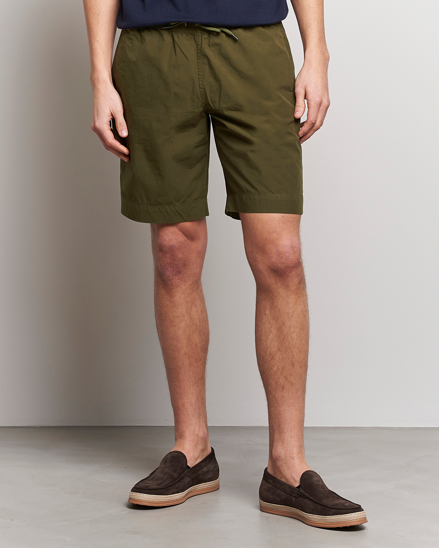 Herre | PS Paul Smith | PS Paul Smith | Organic Cotton Shorts Green