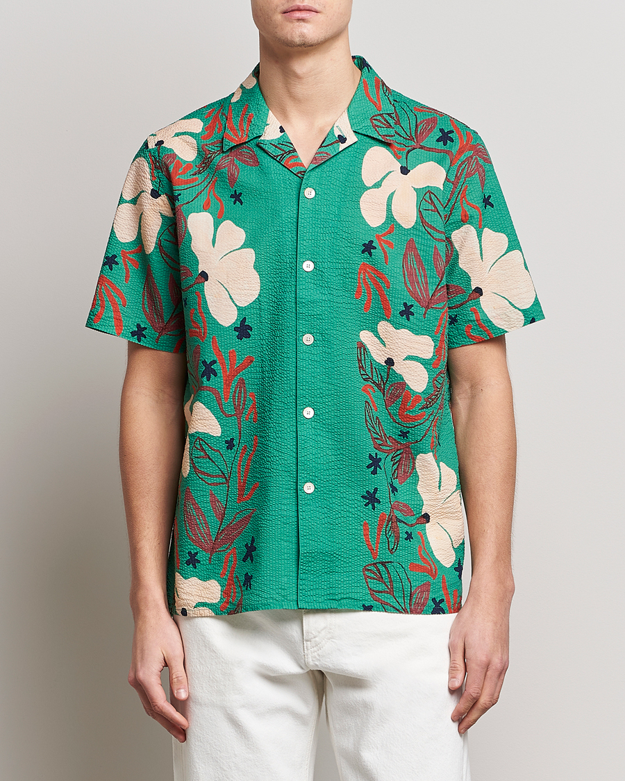 Herre | Paul Smith | PS Paul Smith | Cotton Casual Fit Shirt Green