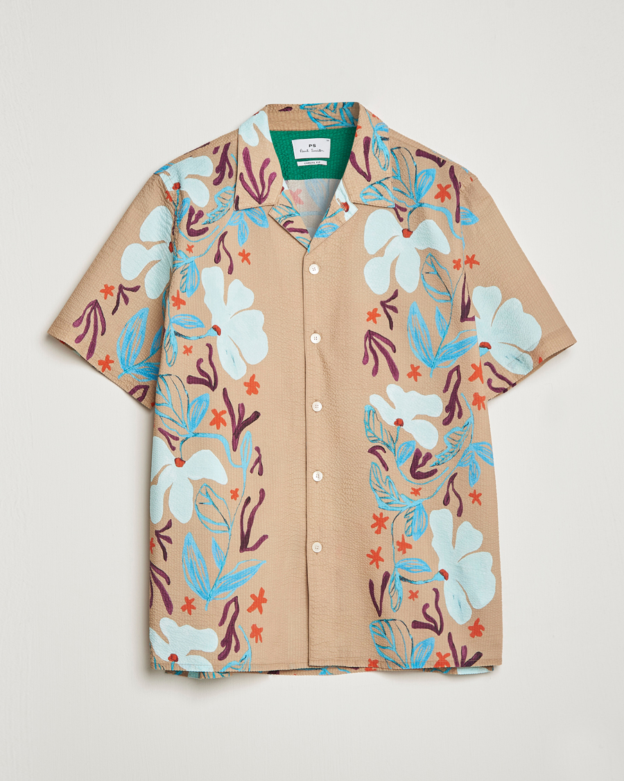 Herre | Skjorter | PS Paul Smith | Cotton Casual Fit Shirt Brown
