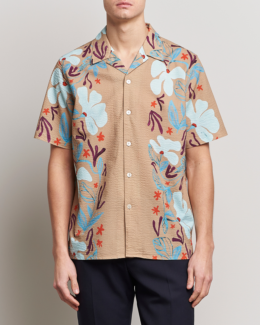 Herre | Skjorter | PS Paul Smith | Cotton Casual Fit Shirt Brown