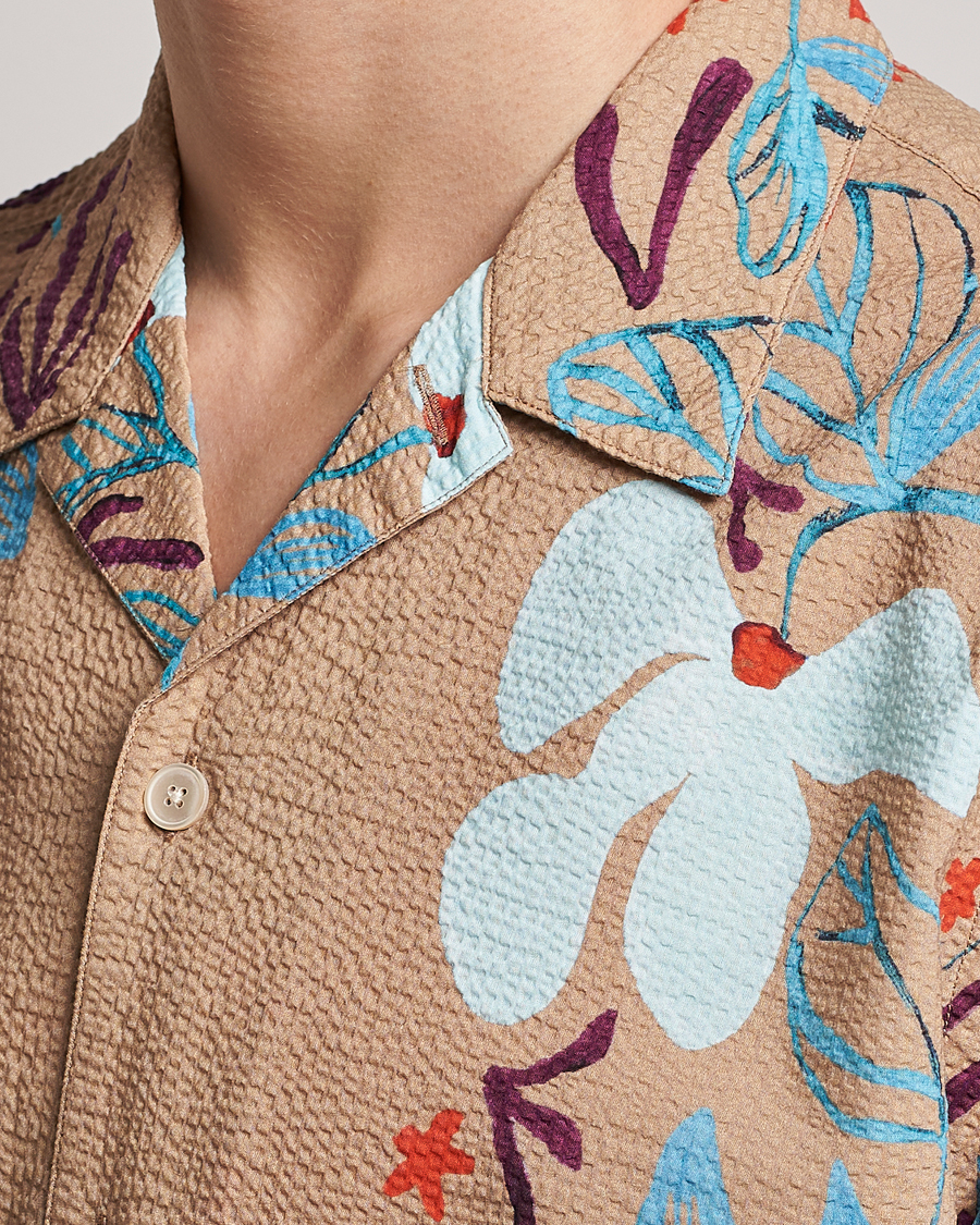 Herre | Skjorter | PS Paul Smith | Cotton Casual Fit Shirt Brown