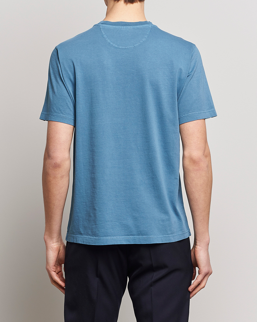 Herre | T-Shirts | PS Paul Smith | Organic Cotton Manmaid T-Shirt Blue