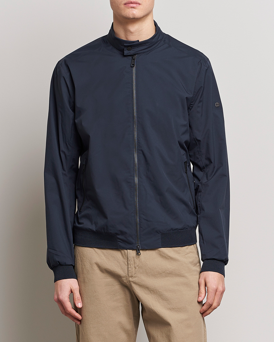 Herre | Jakker | Scandinavian Edition | Plain Waterproof Jacket Midnight Blue