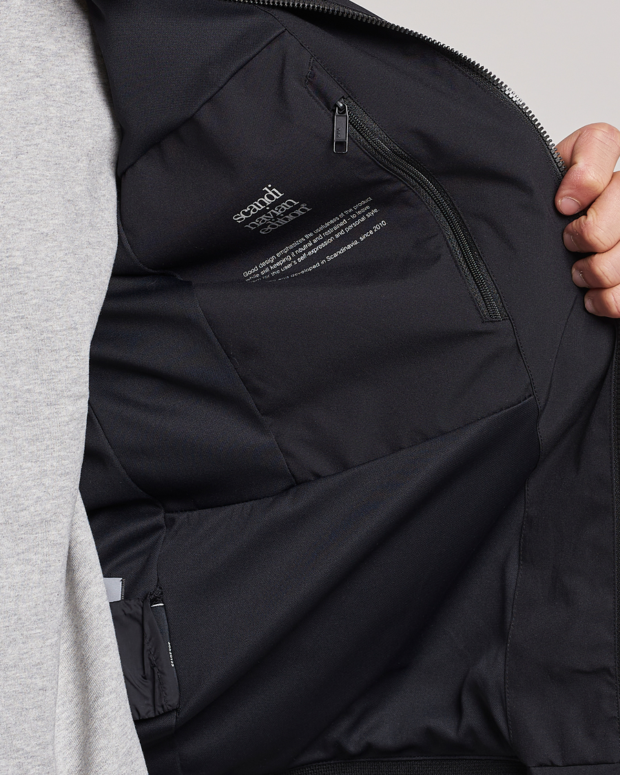 Herre | Jakker | Scandinavian Edition | Plain Waterproof Jacket Onyx