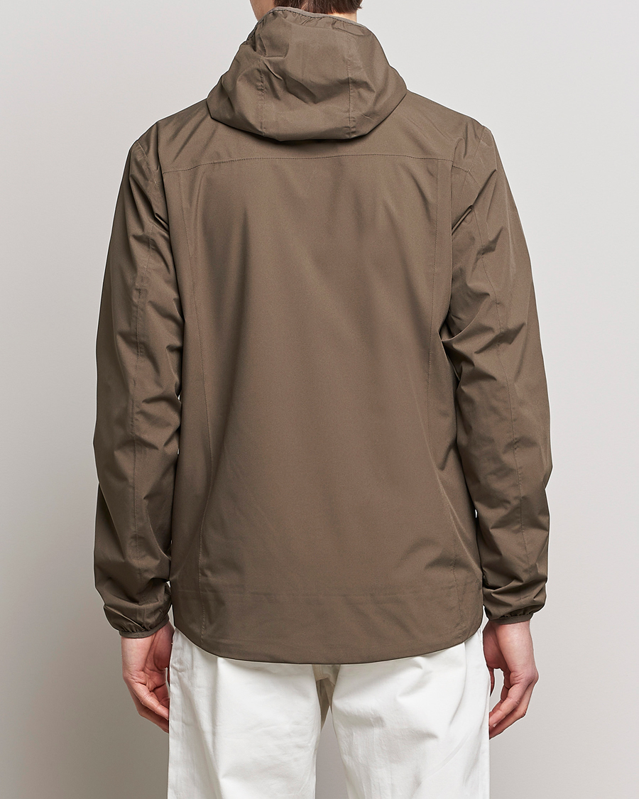 Herre | Jakker | Scandinavian Edition | Hood Waterproof Jacket Major Brown