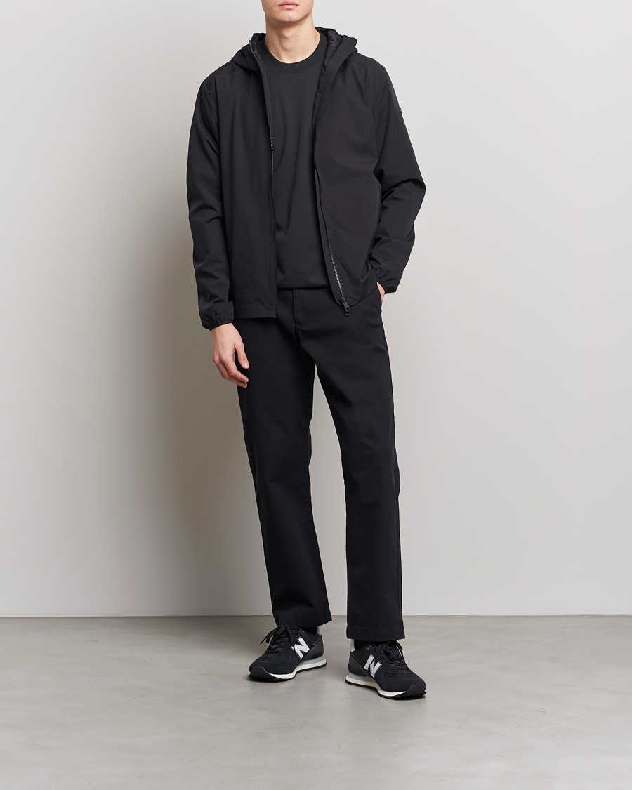Herre | Jakker | Scandinavian Edition | Hood Waterproof Jacket Onyx