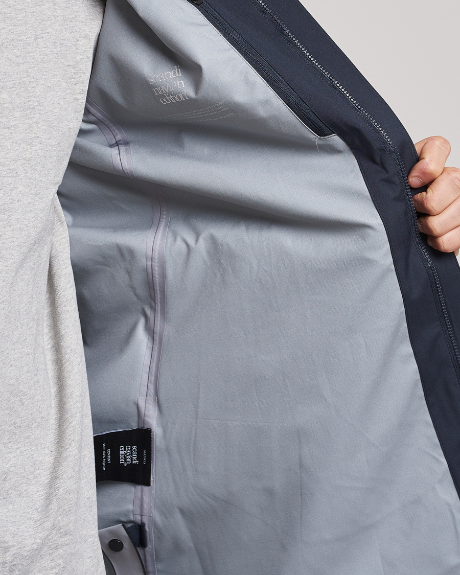 Herre | Jakker | Scandinavian Edition | Key Waterproof Coat Midnight Blue