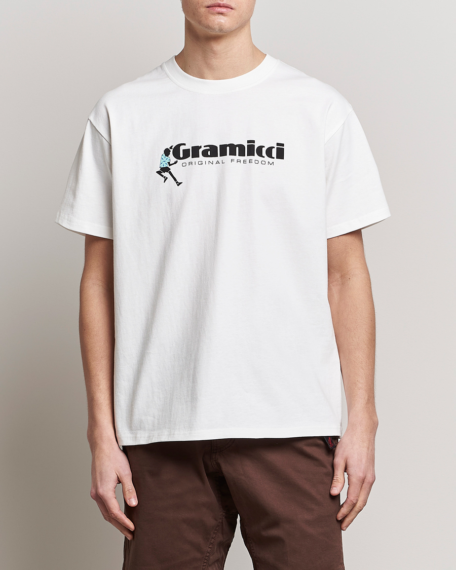 Herre | Gramicci | Gramicci | Organic Cotton Dancing Man T-Shirt White