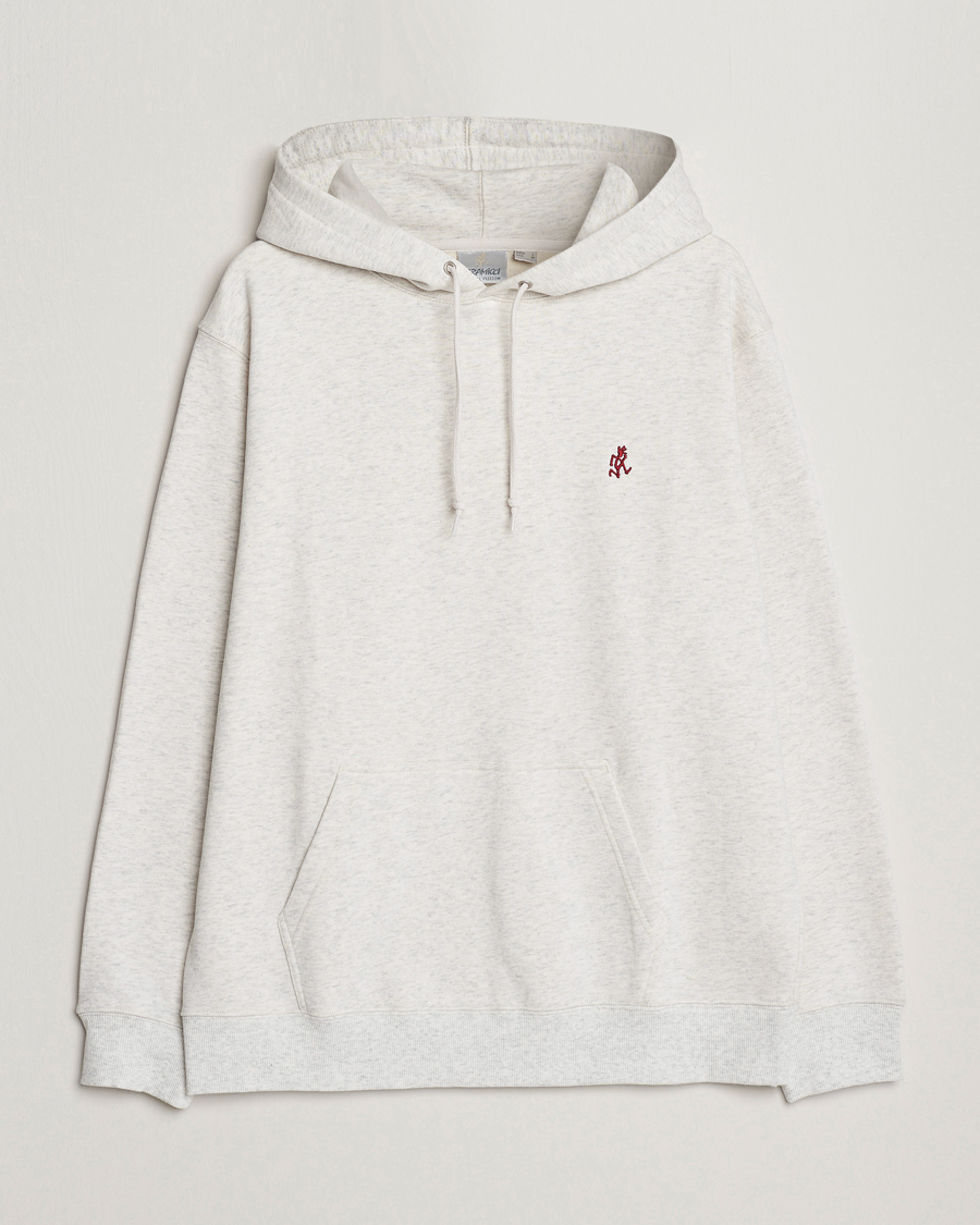 Herre | Gensere | Gramicci | One Point Hooded Sweatshirt Ash Heather