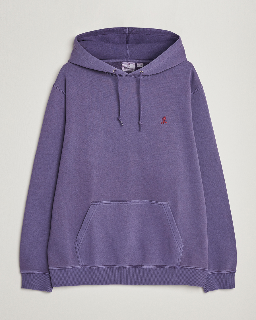 Herre | Gensere | Gramicci | One Point Hooded Sweatshirt Purple Pigment