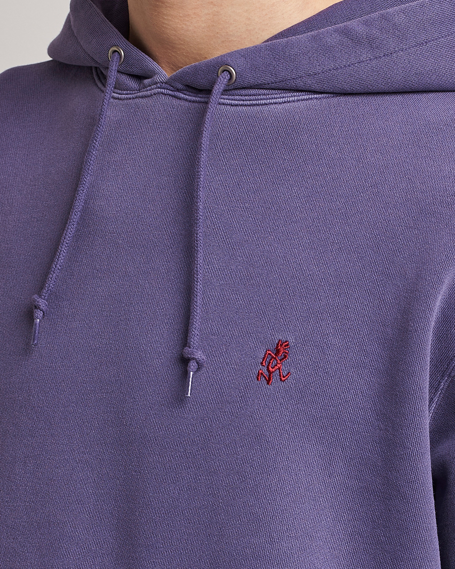 Herre | Gensere | Gramicci | One Point Hooded Sweatshirt Purple Pigment