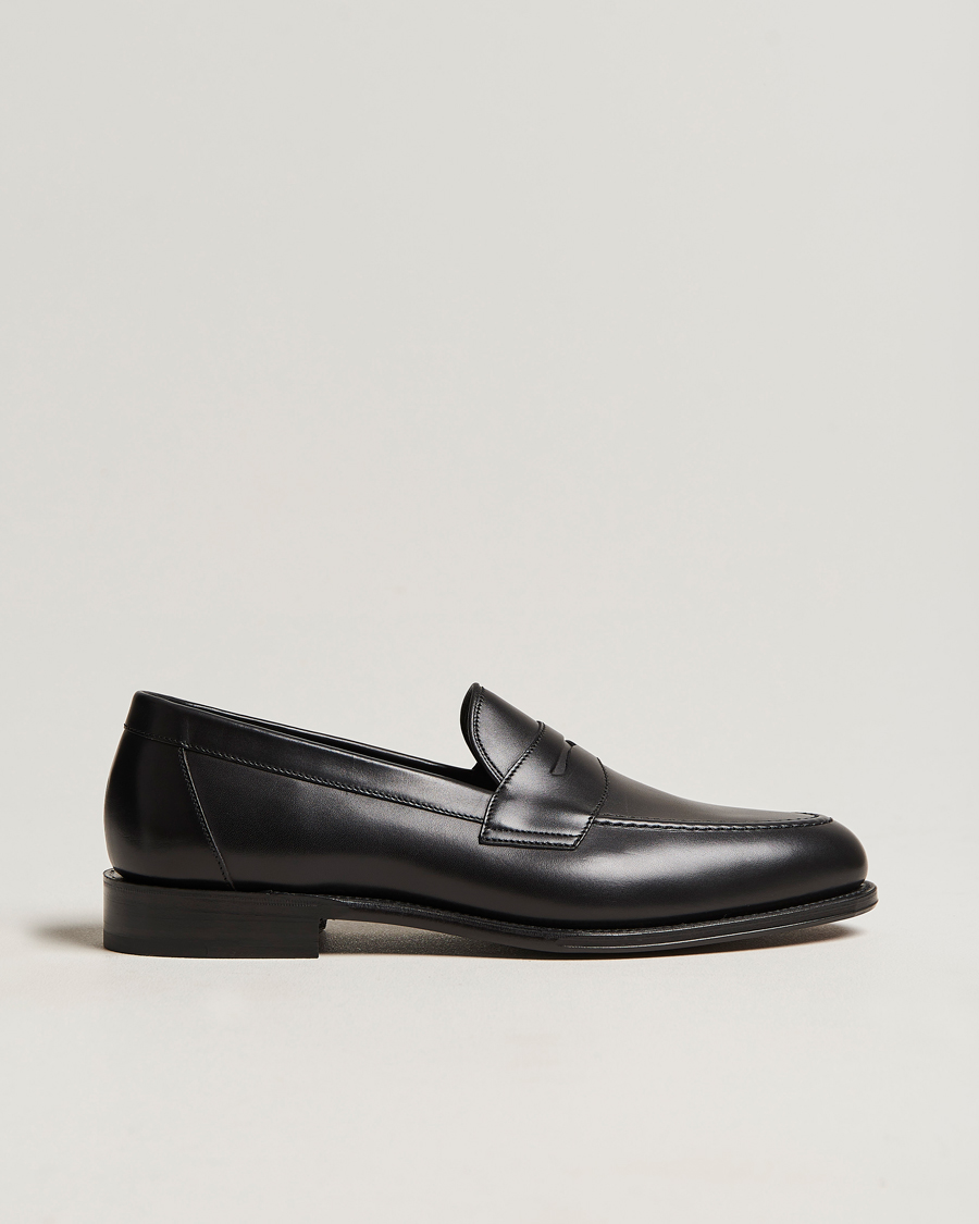 Herre | Loafers | Loake 1880 | Hornbeam Eco Penny Loafer Black Calf