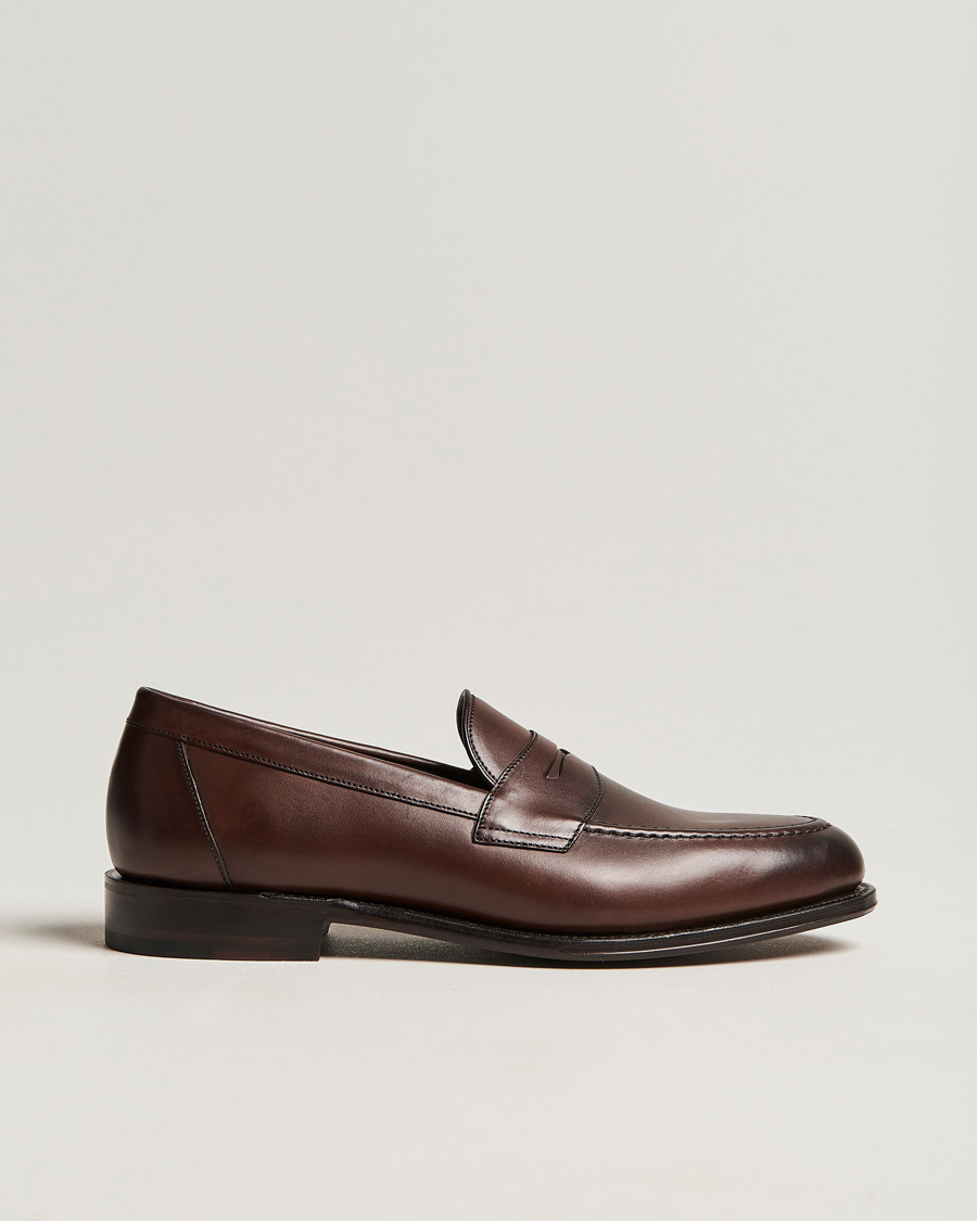 Herre | Loafers | Loake 1880 | Hornbeam Eco Penny Loafer Walnut