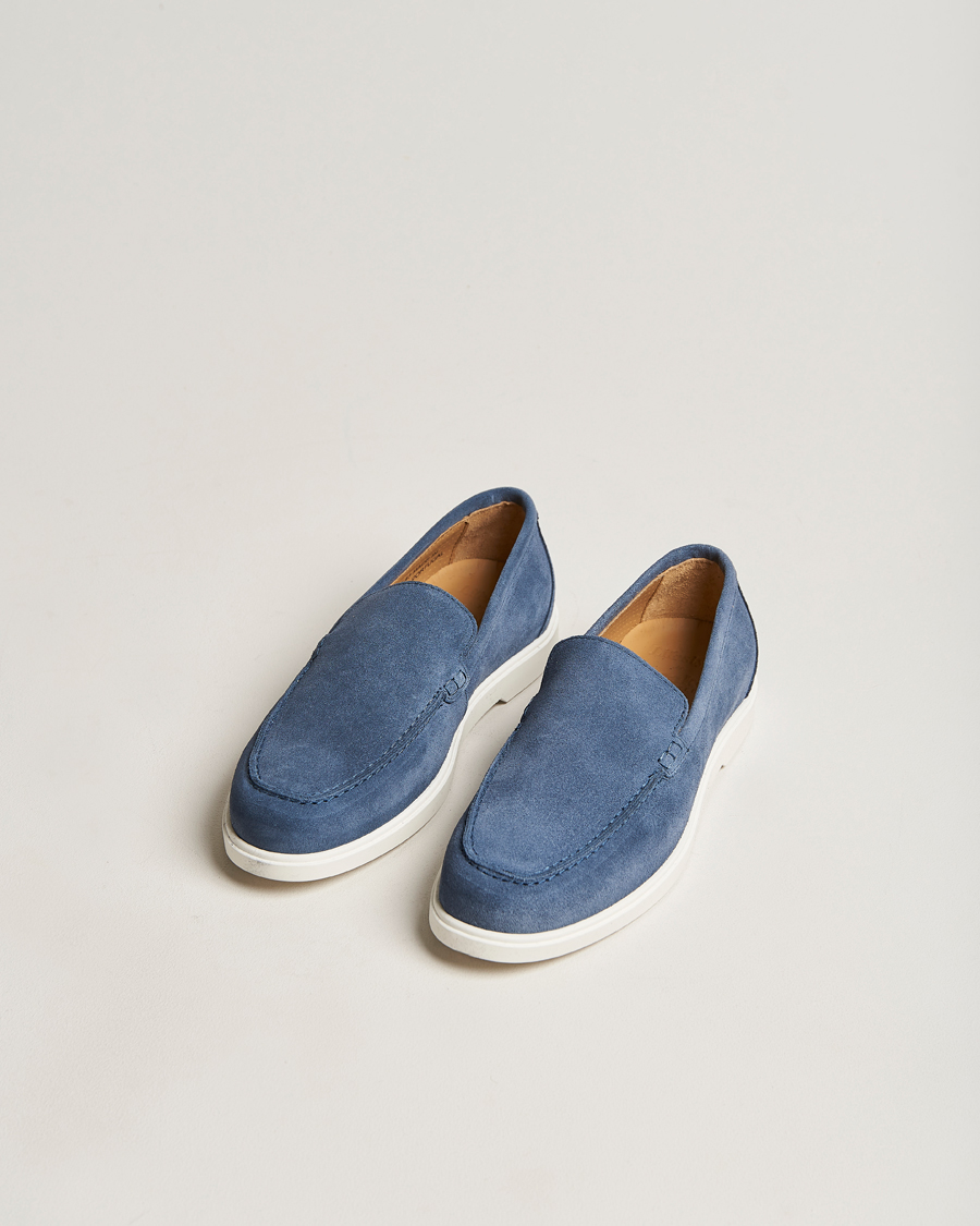 Herr |  | Loake 1880 | Tuscany Suede Loafer Denim