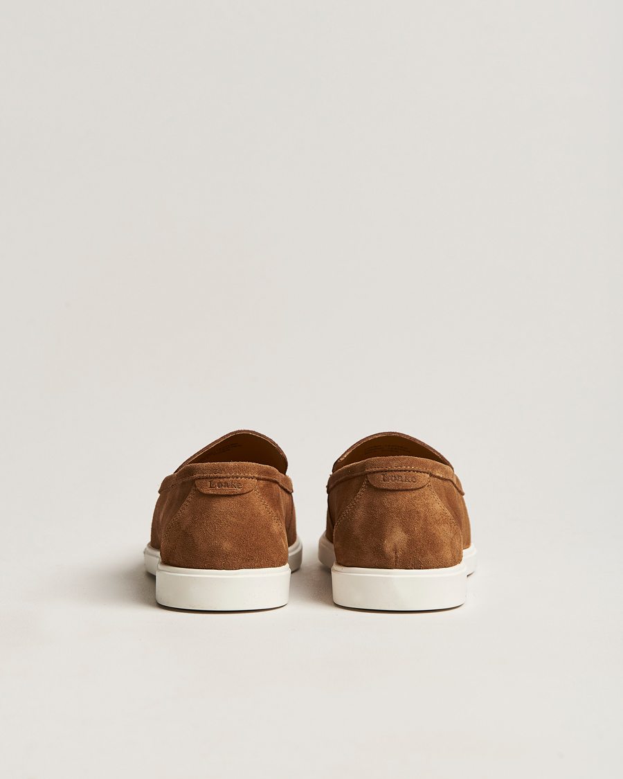 Herre | Loafers | Loake Shoemakers | Tuscany Suede Loafer Chestnut