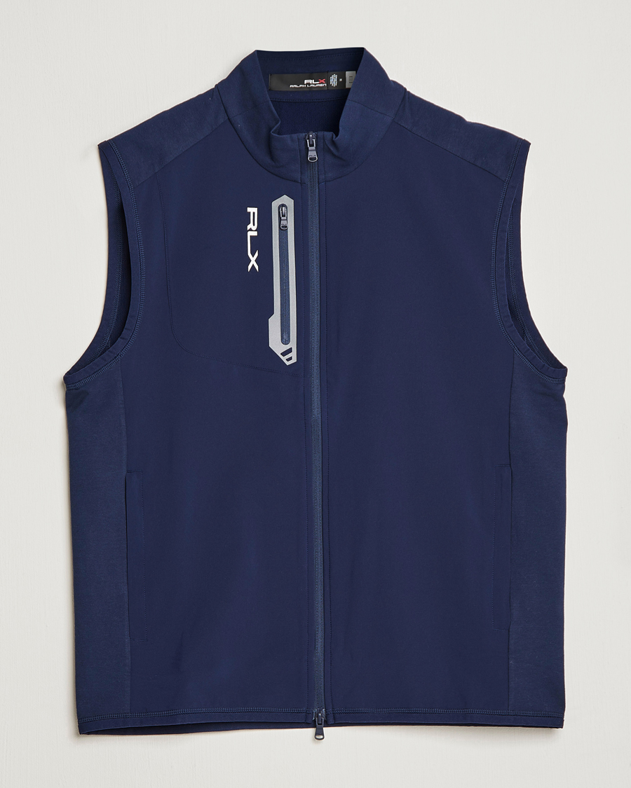 Herre | Gensere | RLX Ralph Lauren | Tech Terry Vest Refined Navy