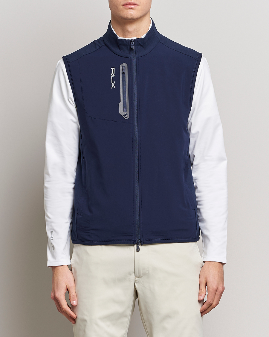 Herre | Gensere | RLX Ralph Lauren | Tech Terry Vest Refined Navy