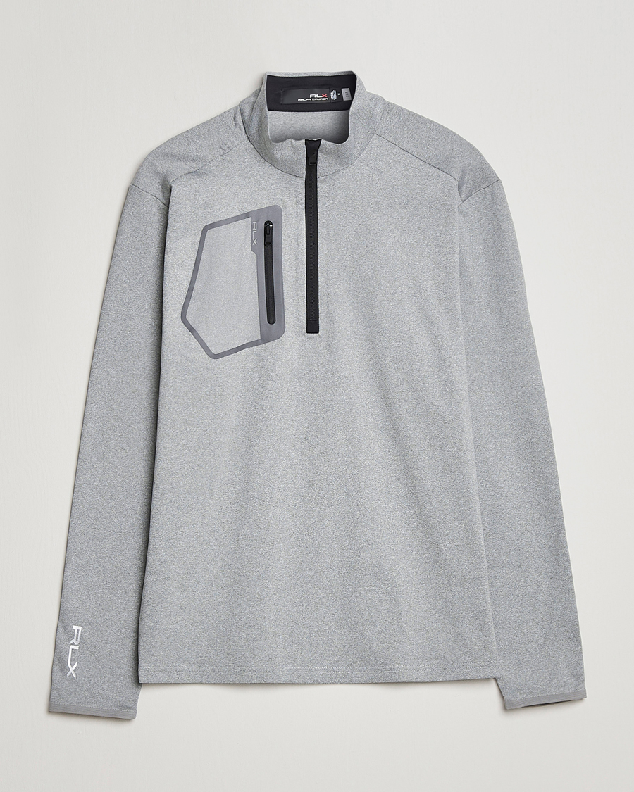 Herre | Gensere | RLX Ralph Lauren | Luxury Jersey Half Zip Andover Heather