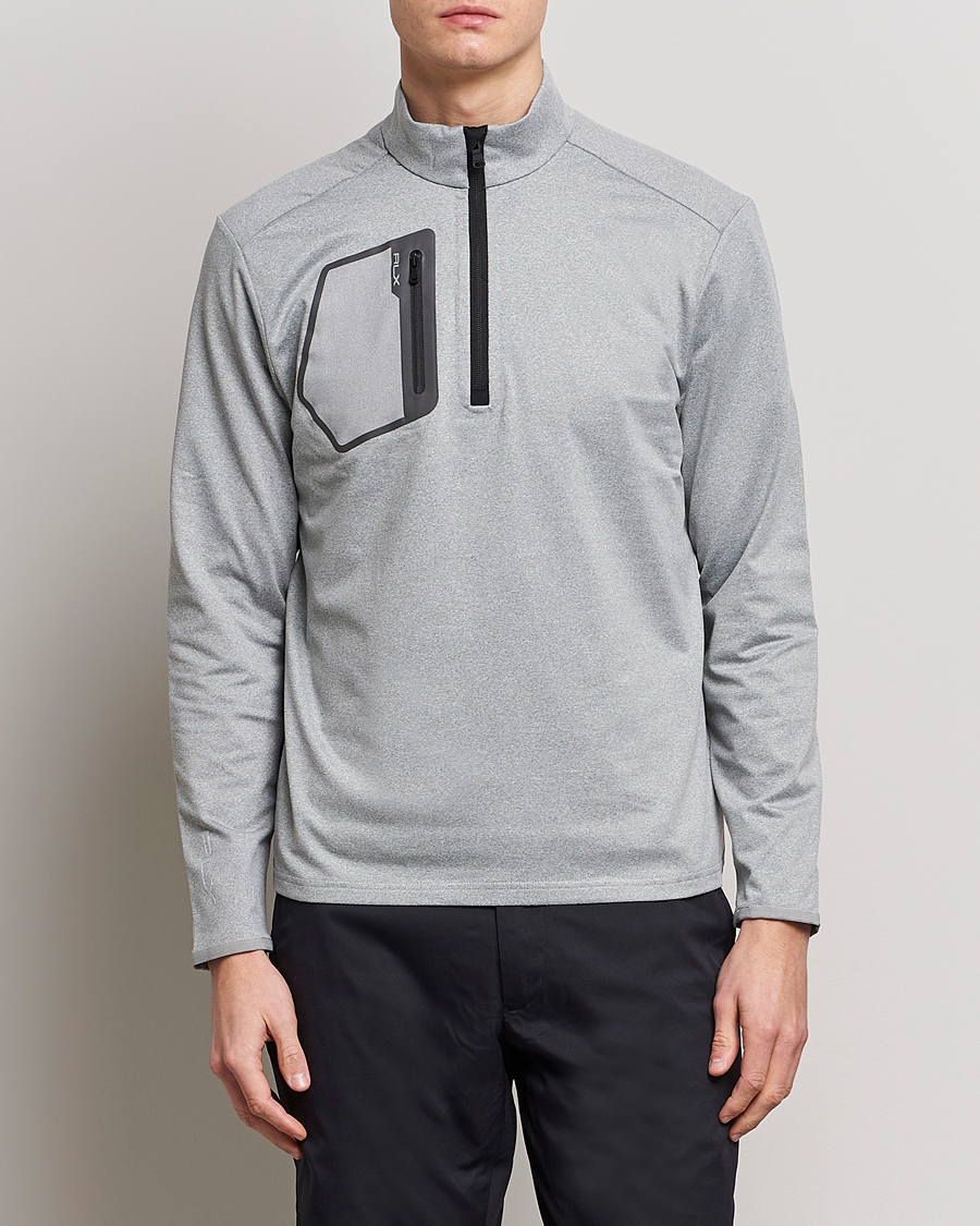 Herre | Gensere | RLX Ralph Lauren | Luxury Jersey Half Zip Andover Heather