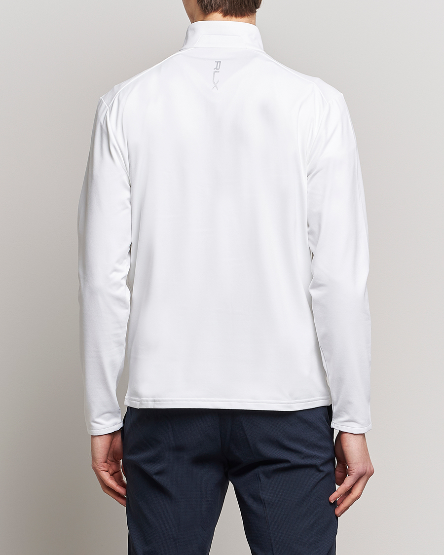 Herre | Gensere | RLX Ralph Lauren | Jersey Half Zip Ceramic White