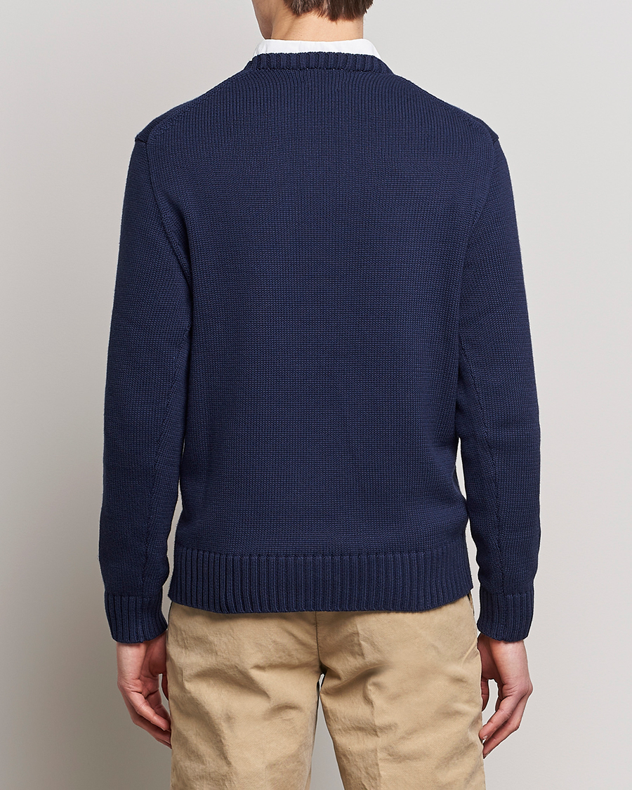 Herre | Gensere | Polo Ralph Lauren Golf | Cotton Bear Knitted Sweater Refined Navy