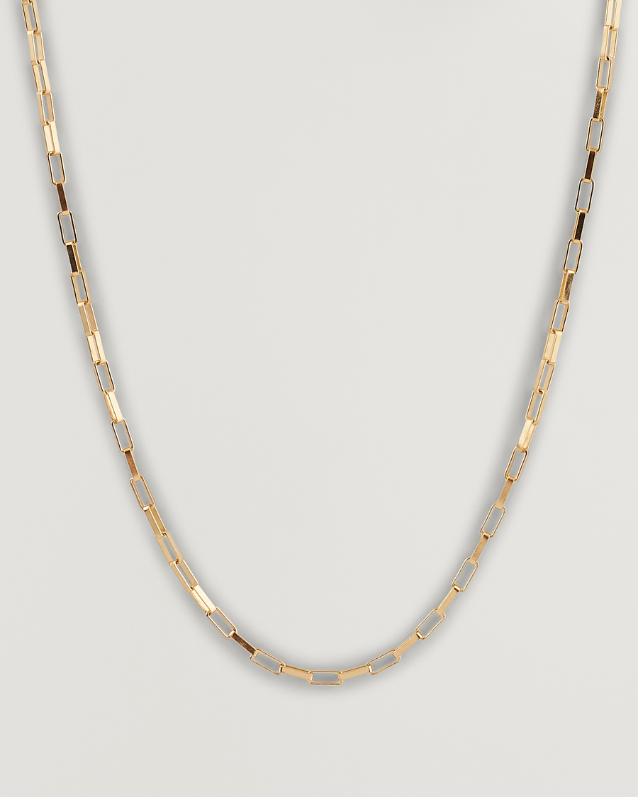 Herre | Tom Wood Billie Chain Necklace Gold | Tom Wood | Billie Chain Necklace Gold