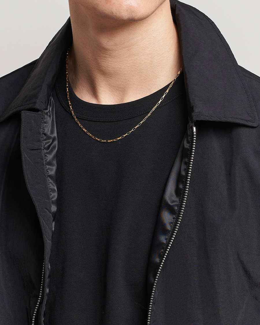 Herre | Tom Wood Billie Chain Necklace Gold | Tom Wood | Billie Chain Necklace Gold
