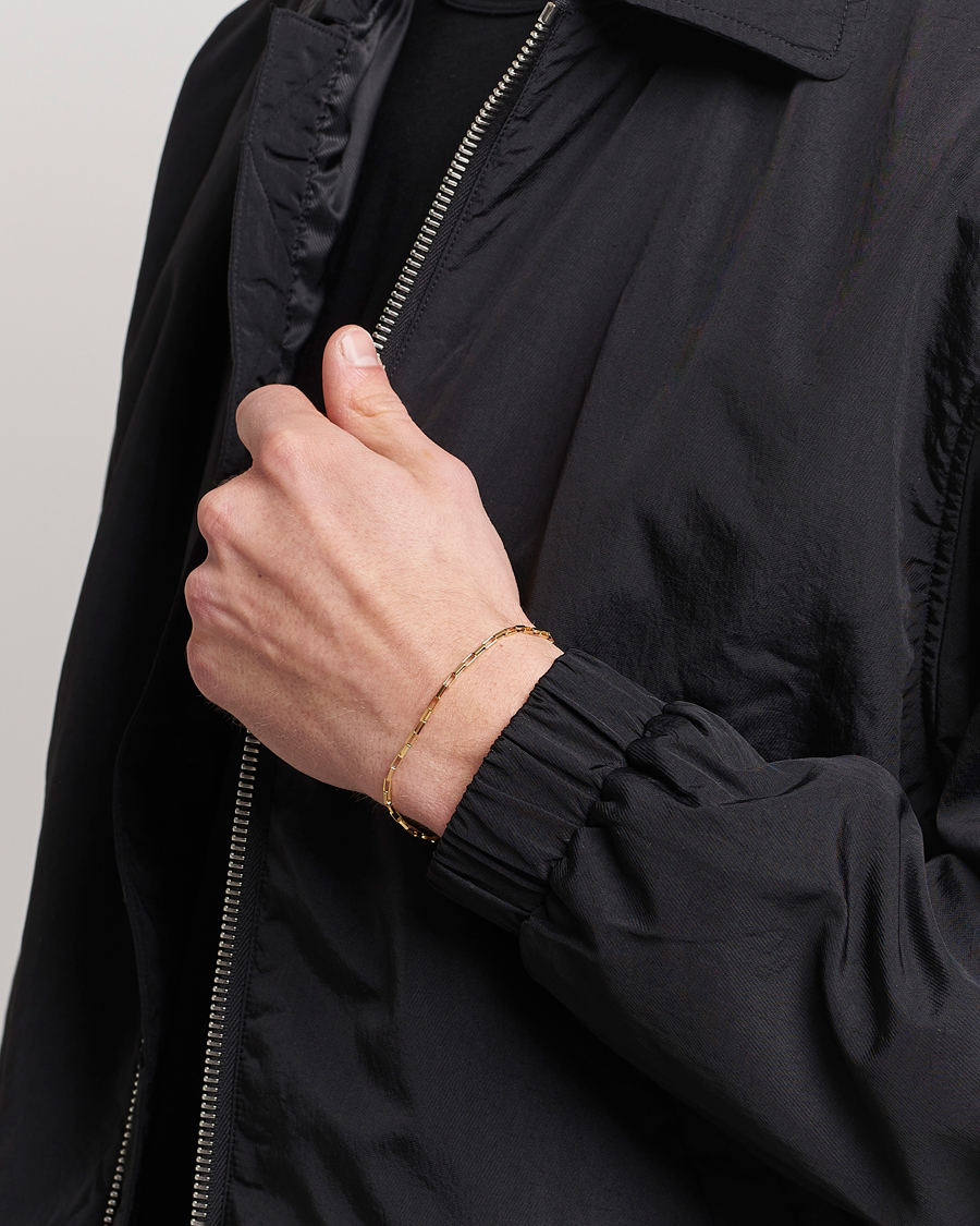 Herre | Tom Wood Billie Bracelet Gold | Tom Wood | Billie Bracelet Gold