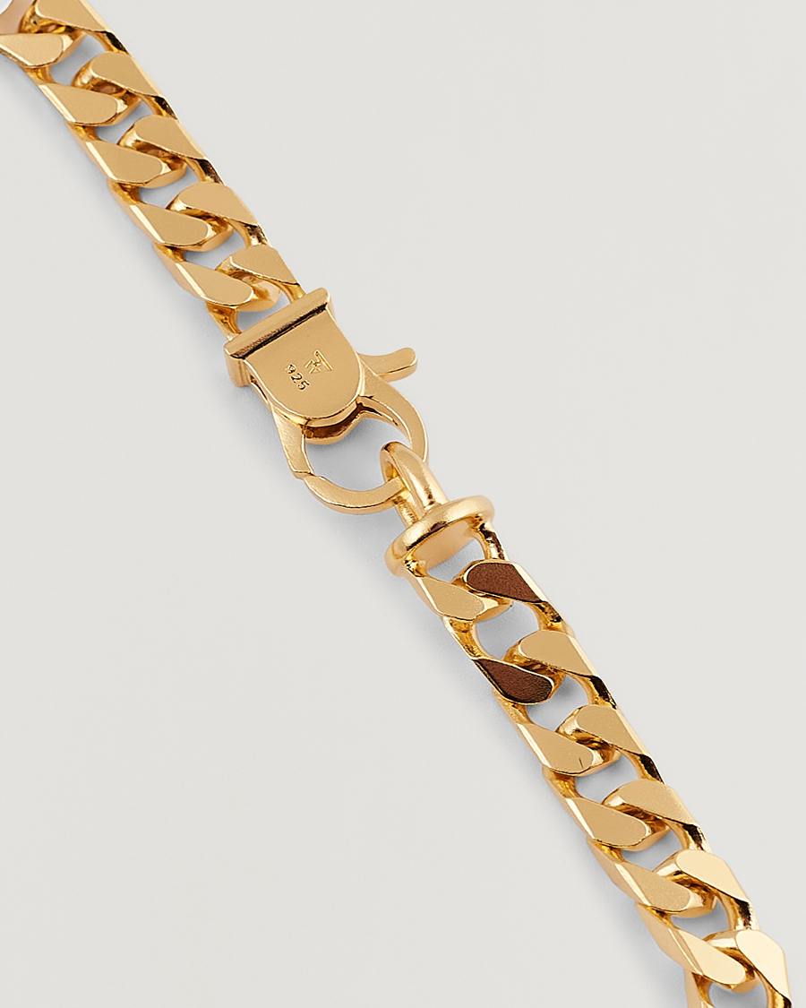 Herre | Tom Wood Frankie Bracelet Gold | Tom Wood | Frankie Bracelet Gold