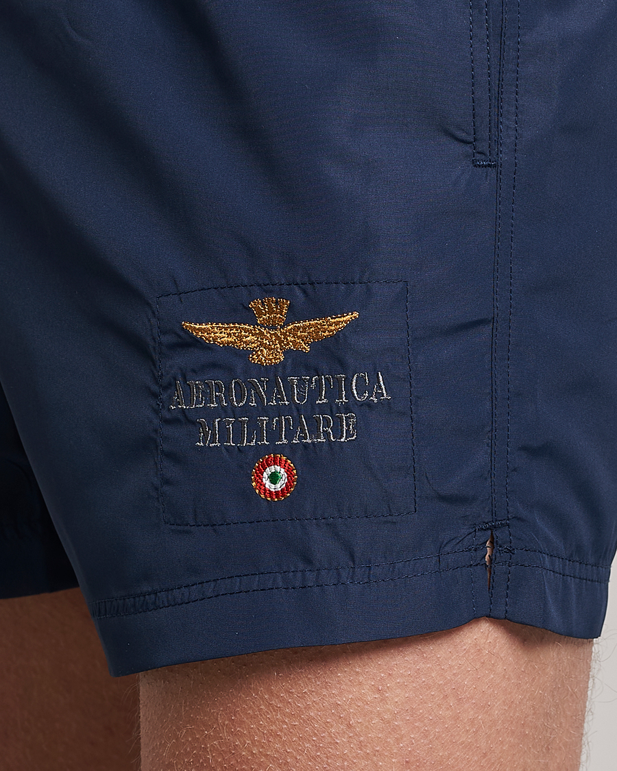 Herre | Badeshorts | Aeronautica Militare | Costume Swim Shorts Navy
