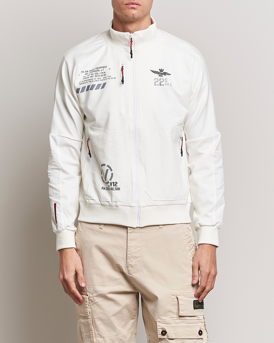 Herre |  | Aeronautica Militare | Felpa Zip Sweater Ice