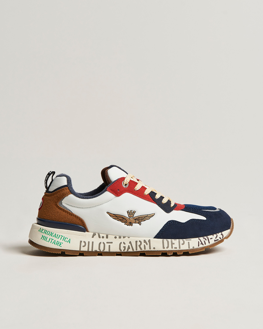 Herre | Aeronautica Militare Running Sneakers Mustard | Aeronautica Militare | Running Sneakers Mustard