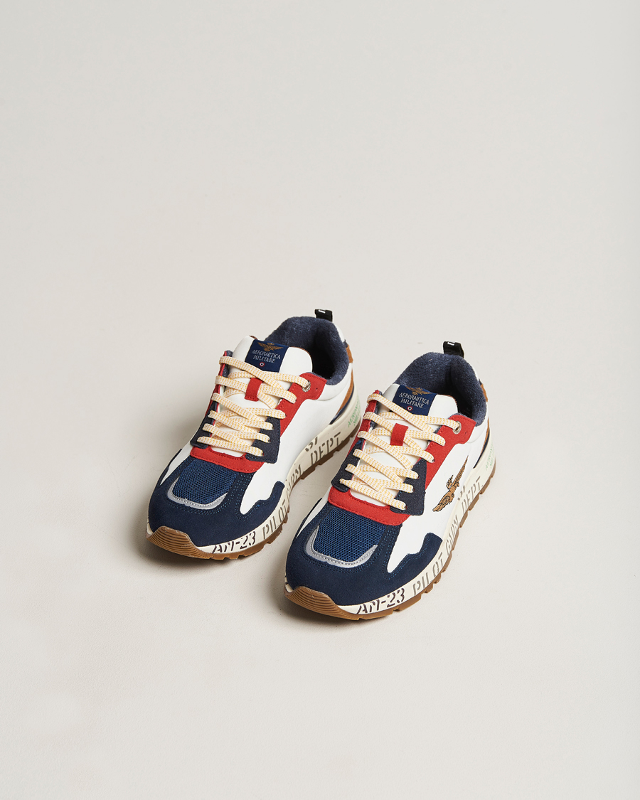 Herre | Aeronautica Militare Running Sneakers Mustard | Aeronautica Militare | Running Sneakers Mustard
