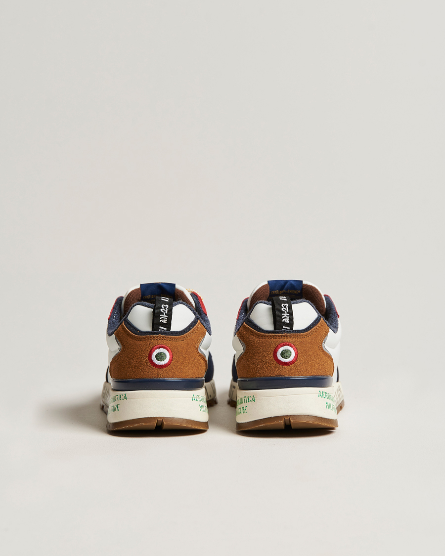 Herre | Aeronautica Militare Running Sneakers Mustard | Aeronautica Militare | Running Sneakers Mustard